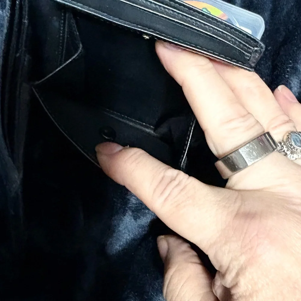 Cartier Black Leather Card Holder